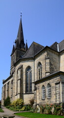 Historical Church in the Town Rinteln, Lower Saxony