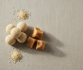 Authentic Tilgul Arrangement for Joyful Makar Sankranti Celebration