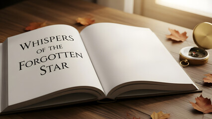 old book and a candle