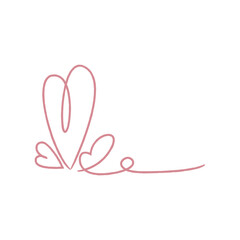 Romantic Corner Decorations & Heart Borders