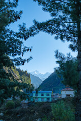 Stunning views of Himalayan trekking trails in Nepal in 2025.