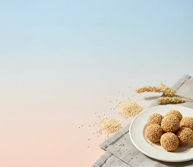 Authentic Tilgul Arrangement for Joyful Makar Sankranti Celebration