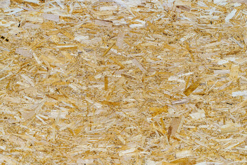 OSB Wood Texture Background with Compressed Strand Pattern