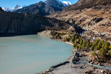 Stunning views of Himalayan trekking trails in Nepal in 2025.