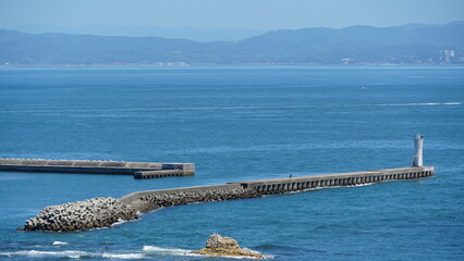 Coastal Scenery and Marine Park at Chita Peninsula, Aichi, Japan