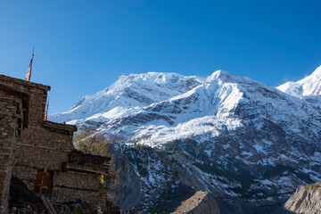 Stunning views of Himalayan trekking trails in Nepal in 2025.