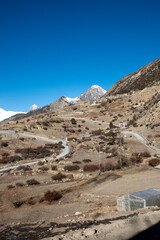 Stunning views of Himalayan trekking trails in Nepal in 2025.