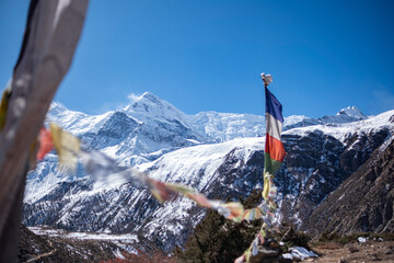 Stunning views of Himalayan trekking trails in Nepal in 2025.