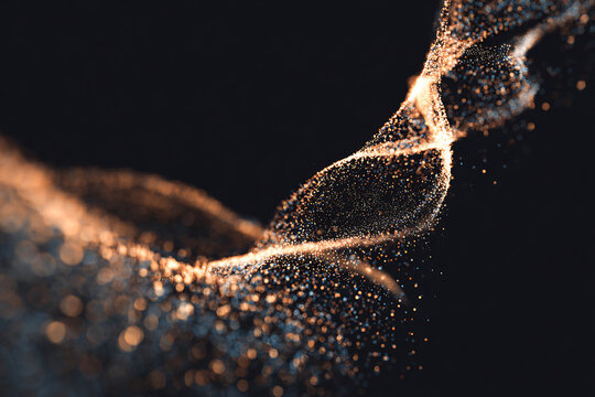 Abstract DNA strand - Powered by Adobe