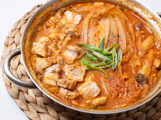 Braised Aged Kimchi and Pork