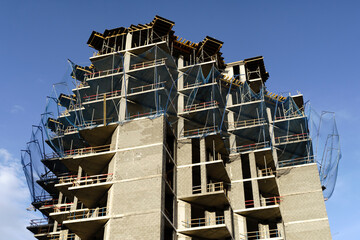 Development and High-Rise Residential Construction Site