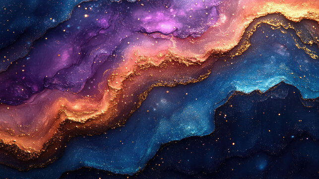  Iridescent colourful opal stone texture background