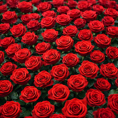 Obraz premium red rose, red rose background , red rose tamplete , rose garden , rose backgound
