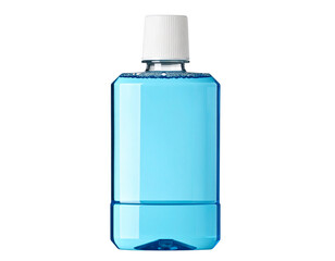 Mouthwash bottle isolated on transparent background. PNG , se of 