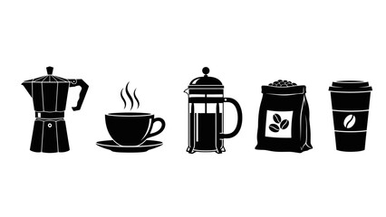 Flying Kite in Blue Sky with Clouds, Summer Outdoor Fun Vector Illustration