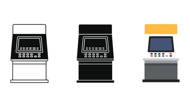 Different styles of point of sale terminals