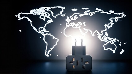 Universal Power Adapter for Global Travel and Connectivity.