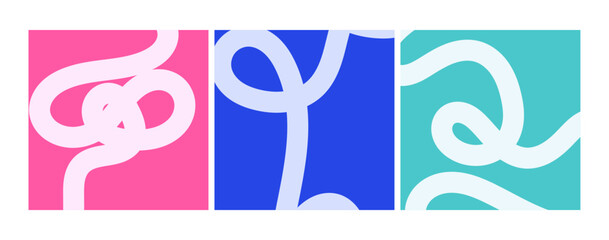 Vibrant abstract poster with flowing shapes in warm colors featuring colorful, fluid wavy lines for a dynamic, modern feel, motivational design typography for creative wall art 