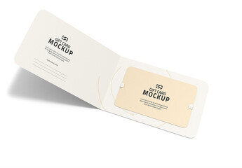 Gift Voucher Card Mockup Template