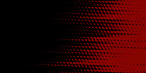 Halftone dots red and blue color pattern gradient grunge texture background. Dot pop art comic sport style vector illustration. modern background