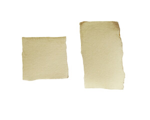Ripped paper textures isolated on transparent background isolated on transparent background