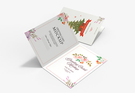 Greeting Card Mockup