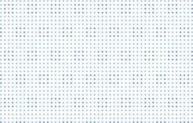 ドット背景イラスト　3&times;3ドットスクエア柄　2色ブルー　Adobe Illustrator Artwork