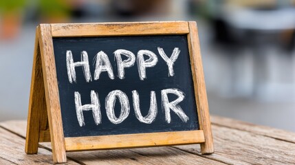 Enjoying drinks and snacks during happy hour at a local establishment in the afternoon sun with friends in a relaxed setting