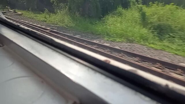 train on railway