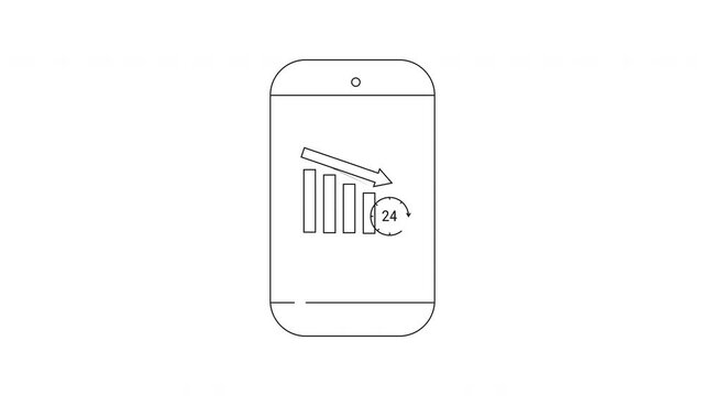 Declining Sales on Mobile - A Visual Representation.