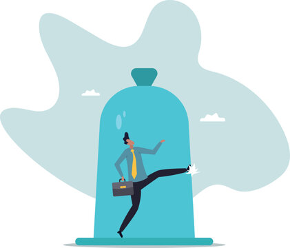 Business constraints, limitation or stagnant, restriction, prohibition or difficulty prevent from improvement or success .about a man and his life.