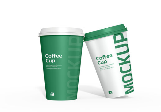 Take Away Coffee Cup Mockup