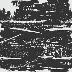 Seamless square grunge effect frame. Overlay effect for creating aging and shabby effects. Monochrome design element. Vector dirty background