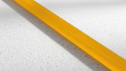 Close-up view of yellow tube