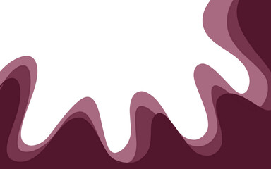 Obraz premium Purpke pink wave wavy curve line element design grafis background