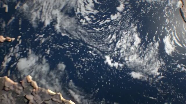 Pangea Supercontinent Continental Drift Simulation