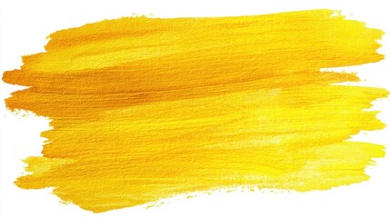 Vibrant yellow brushstroke texture.