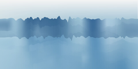 Abstract horizontal watercolor background. Brush stroked painting pastel color watercolour