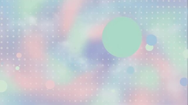 Abstract pastel colors background with bokeh effect and subtle grid pattern