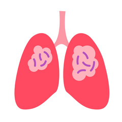 mycobacterium tuberculosis infection disease concept. TB test, medicine treatment and Drug-Resistant