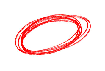 circle brush stroke marker highlighter isolated on transparent background