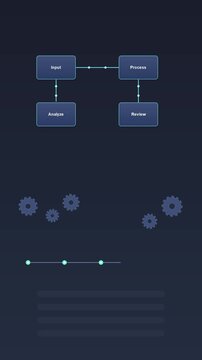 Global finance network with a world map and pulsing nodes