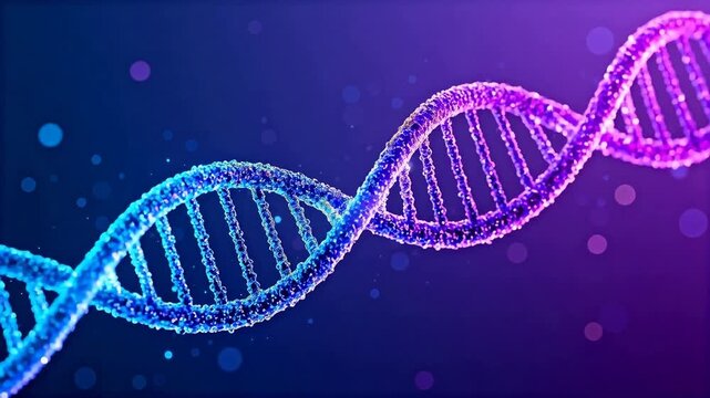 Double helix DNA strand