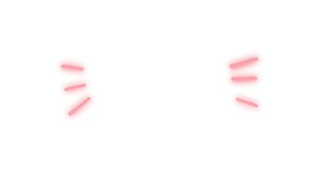 shy blush cheek animation sticker loop