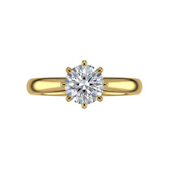 Elegant Gold Diamond Ring