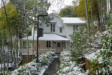 The Republic Era Villa Complex in Moganshan Scenic Area, Deqing County, Huzhou City, Zhejiang Province, China.