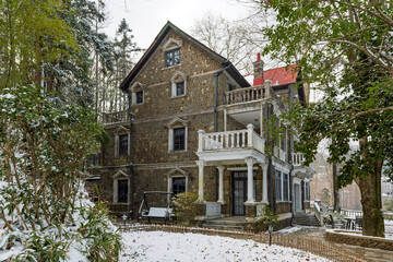 The Republic Era Villa Complex in Moganshan Scenic Area, Deqing County, Huzhou City, Zhejiang Province, China.
