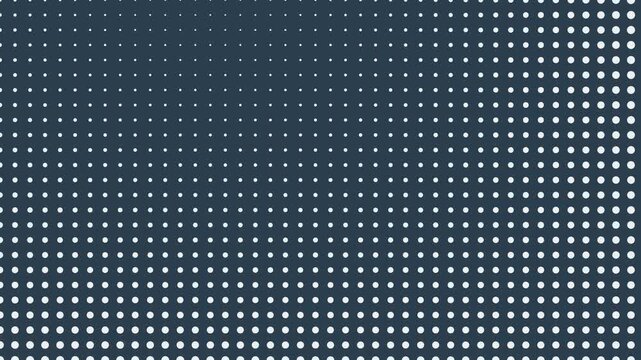 Pop Art Halftone Wave Motion 4K Seamless Loop.