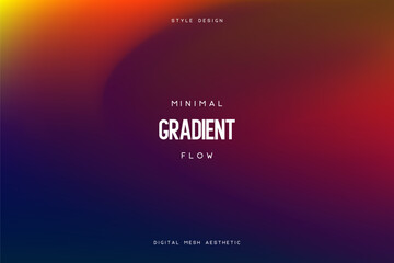 Abstract rainbow mesh gradient background with vibrant colorful light effects. Modern vector illustration for futuristic web design, tech banners and creative minimal posters.