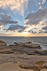 和歌山県, 白浜町の千畳敷と夕日